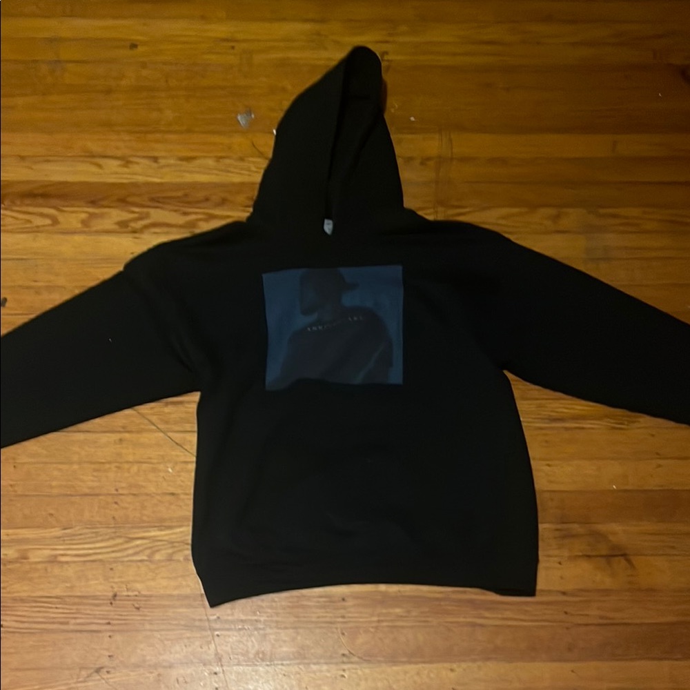 Black Graphic Hoodie